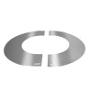 Convesa Twin Wall Flue 125mm Round Finishing Plate 90°