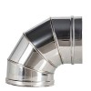 Convesa Twin Wall Flue 150mm Elbow 90°