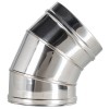 Convesa Twin Wall Flue 150mm Elbow 45°