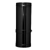 Convesa Twin Wall Flue 125mm Adjustable 350-500mm Black