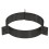 Convesa Twin Wall Flue 125mm Guy Wire Bracket Black