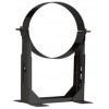 Convesa Twin Wall 125mm Wall Support Bracket 80-130mm Black