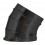 Convesa Twin Wall Flue 150mm Elbow 30° Black