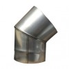 Stainless Steel Flue Pipe Solid Fuel 316 Grade 5" X 45°