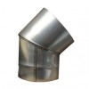 Stainless Steel Flue Pipe Solid Fuel 316 Grade 6" X 45°