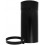 Black Matt Solid Flue Stove Pipe 125mm 200-330mm Adjustable