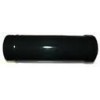 Black Gloss Solid Flue Stove Pipe 125mm X 1000mm