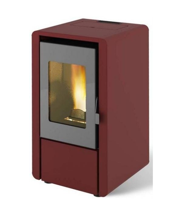 Kalor Petite 6kw Wood Pellet Stove Red - Hurst Heating u0026 Plumbing Supplies