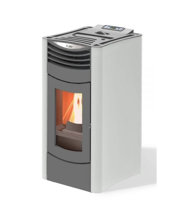 Kalor Nux 7kw Wood Pellet Stove White - Hurst Heating u0026 Plumbing Supplies