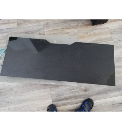 Black Granite Fireplace Hearth 54" X 18"