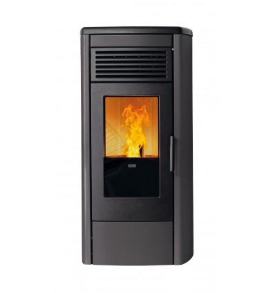 KLOVER AURA 80 AIR PELLET STOVE MATT BLACK