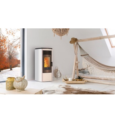 KLOVER AURA 80 AIR PELLET STOVE PERLA