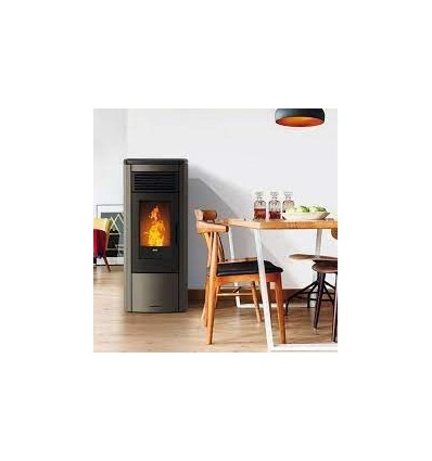 KLOVER AURA 80 AIR PELLET STOVE GREY