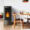 KLOVER AURA 80 AIR PELLET STOVE GREY