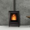 KLOVER MISS AIR PELLET STOVE MATT BLACK