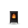 KLOVER MISS AIR PELLET STOVE MATT BLACK