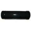 Black Gloss Solid Flue Stove Pipe 125mm X 500mm