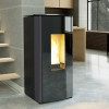Artel Hydro 17kW Pellet Boiler Stove – Grey, Double Door, Ecodesign 2022