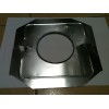 Stainless 5 inch Flexi Flue Clamp plate 316 Grade