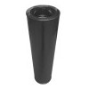 Convesa Twin Wall Flue 125mm Length X 250mm Black