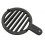 Morso Squirrel Riddling Grate 1410/1430 - Chrome Iron